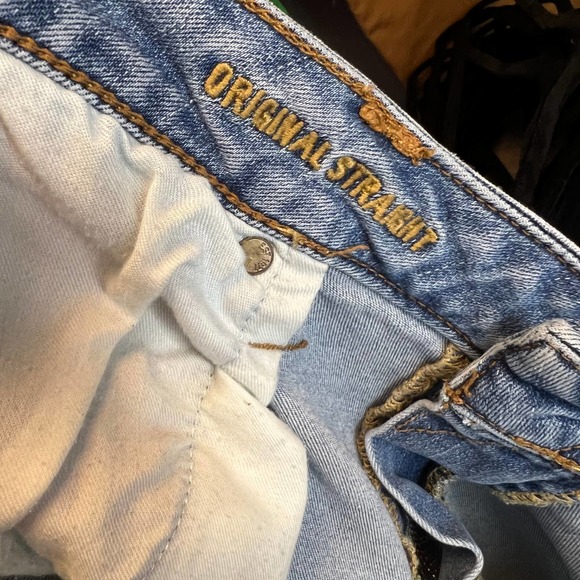American Eagle Outfitters Original Straight Leg Jeans Active Flex Women's Size 8 - Picture 8 of 9
